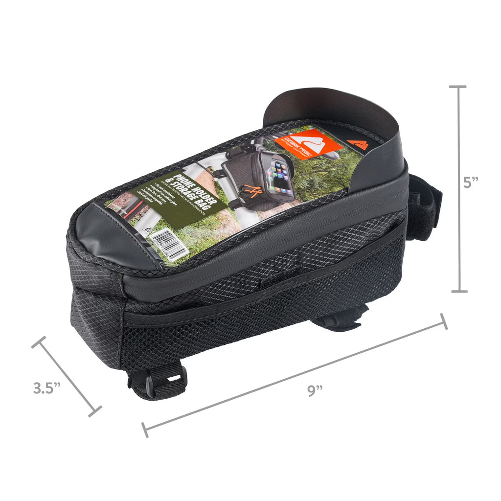 Ozark Trail Black Phone Holder & Bicycle Storage Bag