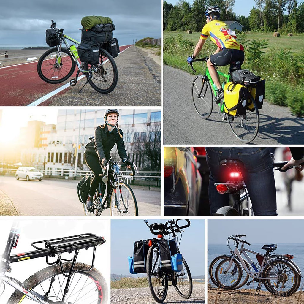Semfri Bike Rack Heavy Weight Almost Universal Adjustable Bike Cargo Rack