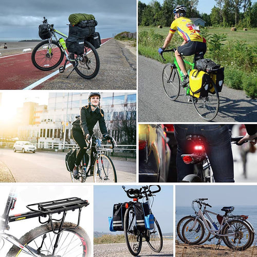 Semfri Bike Rack Heavy Weight Almost Universal Adjustable Bike Cargo Rack