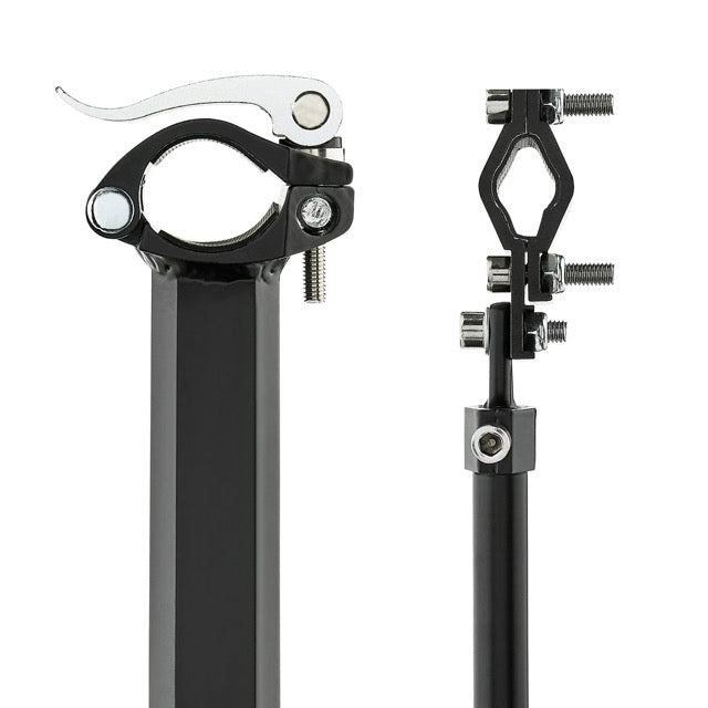 Ozark Trail Aluminum Adjustable Rear Bike Rack with Tailight