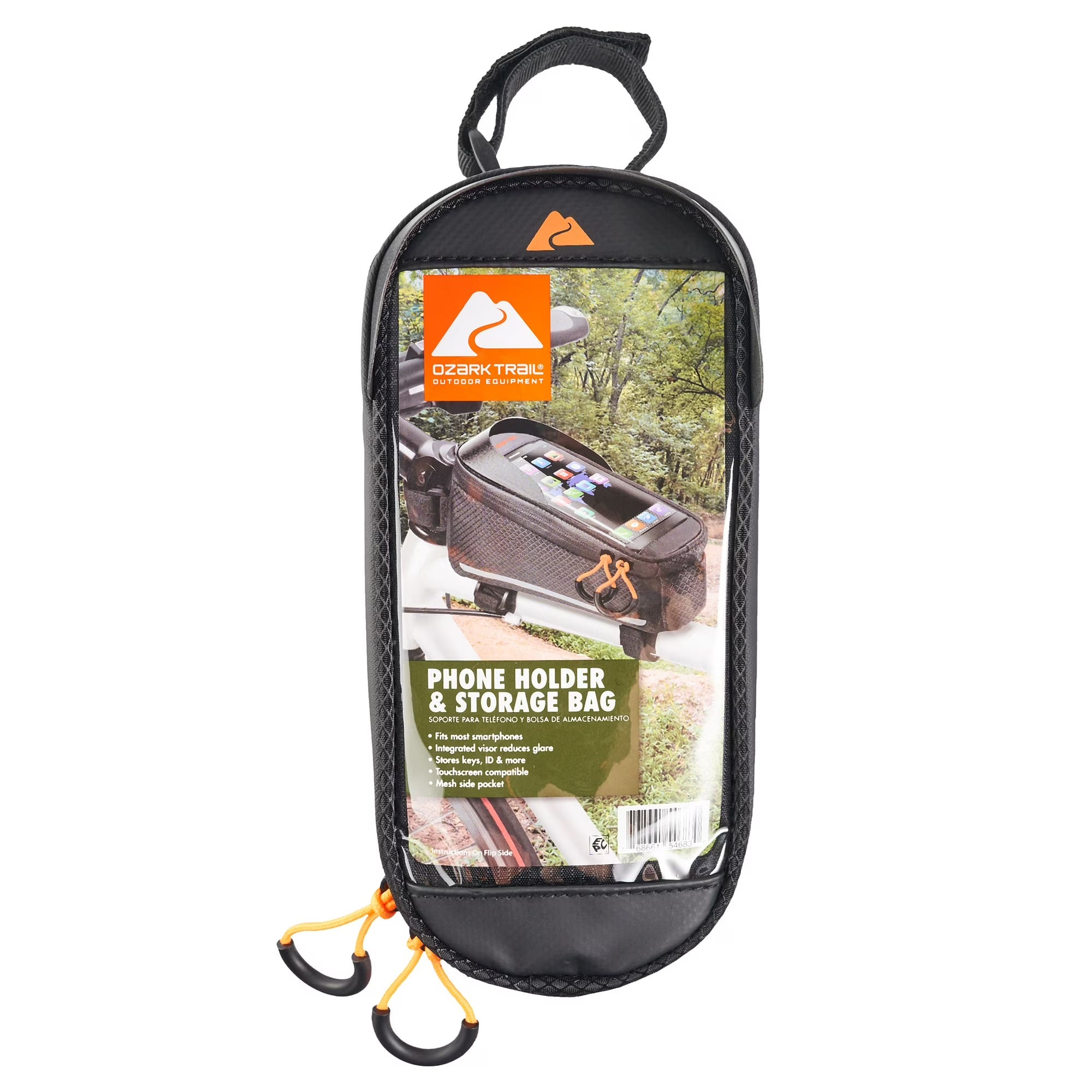 Ozark Trail Black Phone Holder & Bicycle Storage Bag
