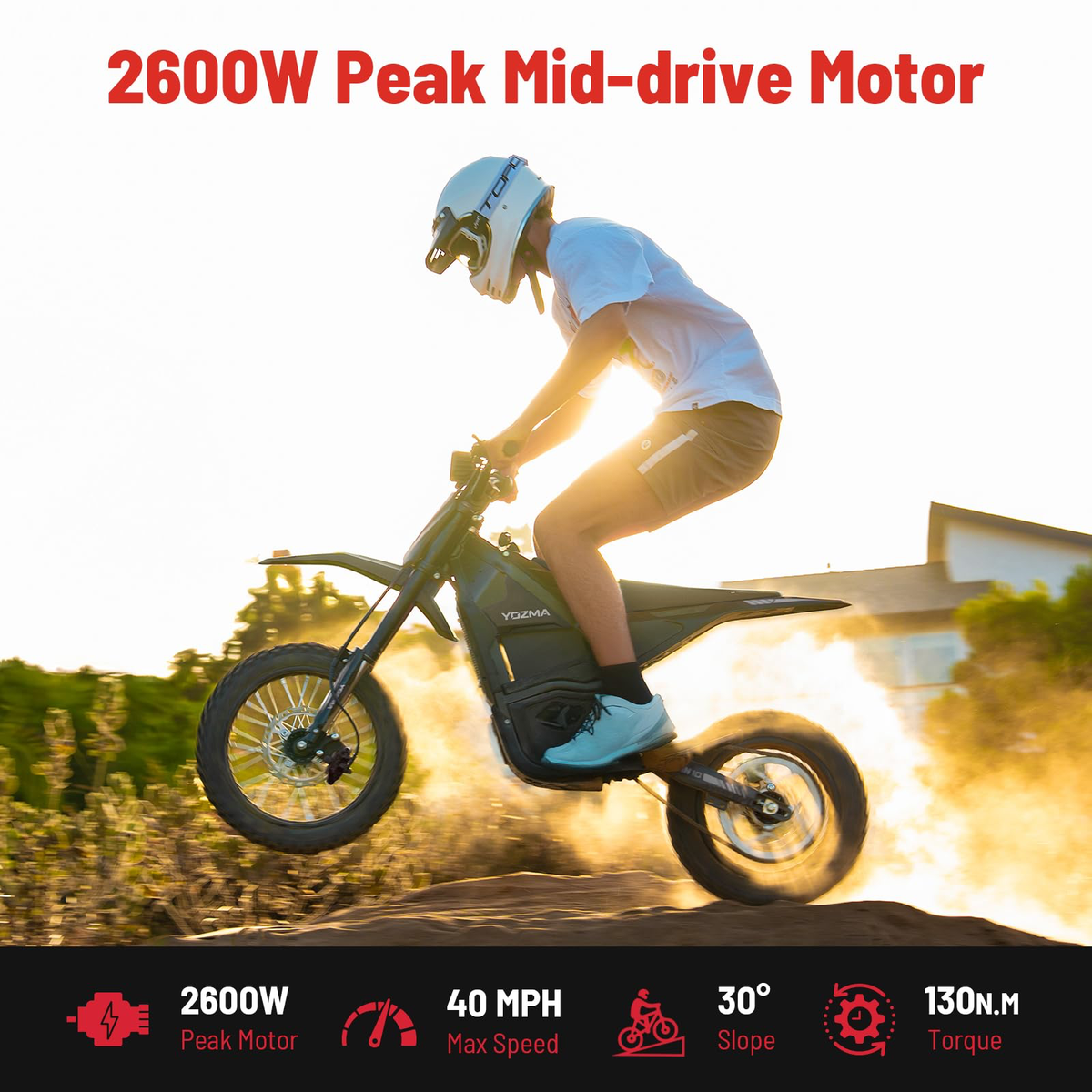 Yozma-IN10, 40MPH 2600W Off Road