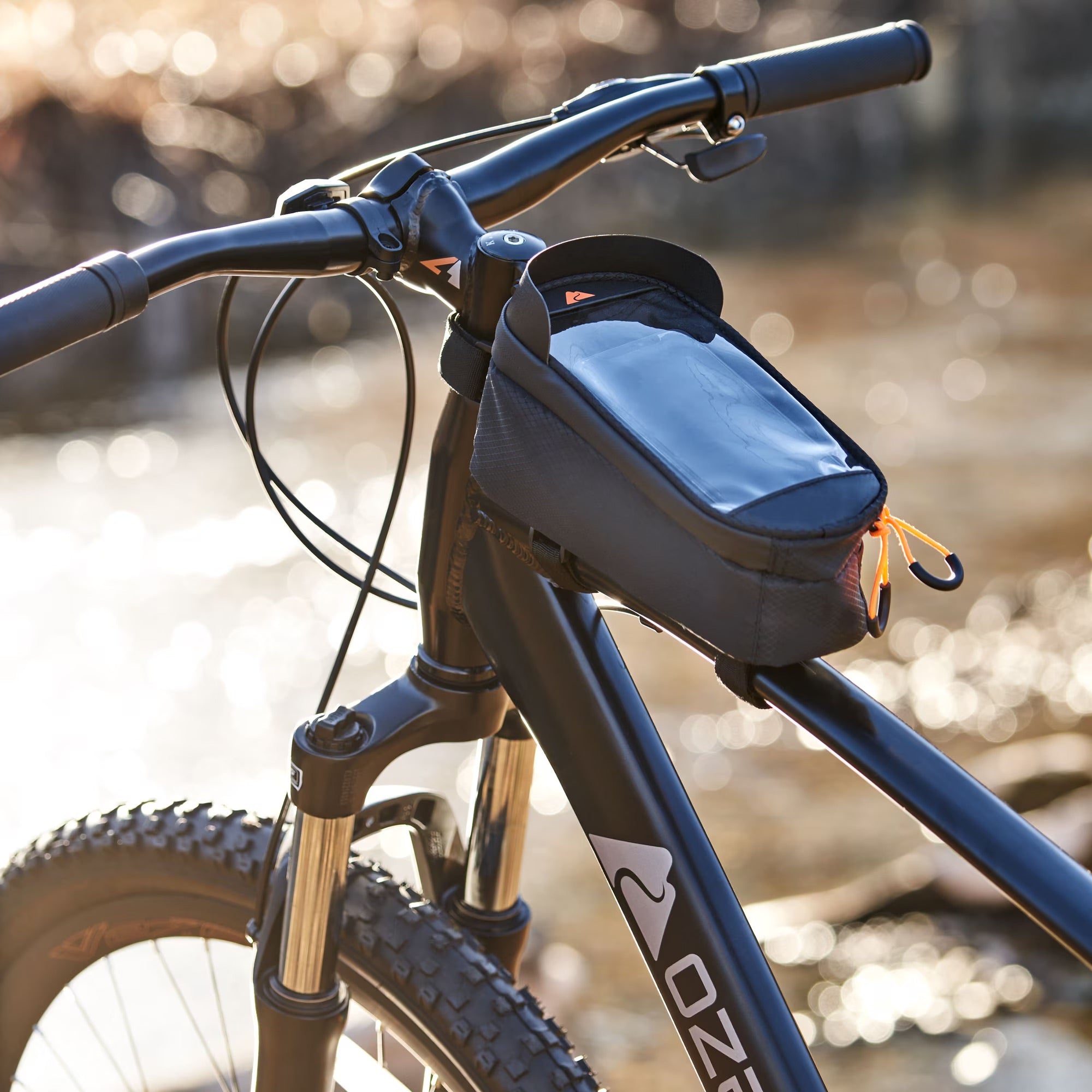 Ozark Trail Black Phone Holder & Bicycle Storage Bag